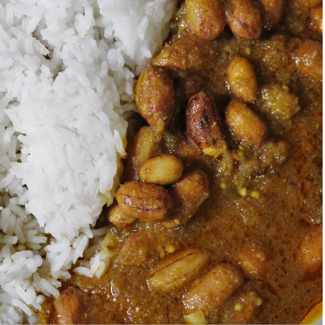 Ground nut curry