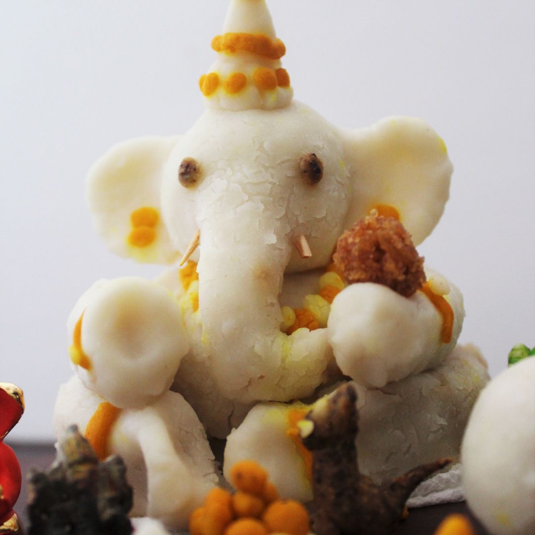 eco friendly ganesh idol