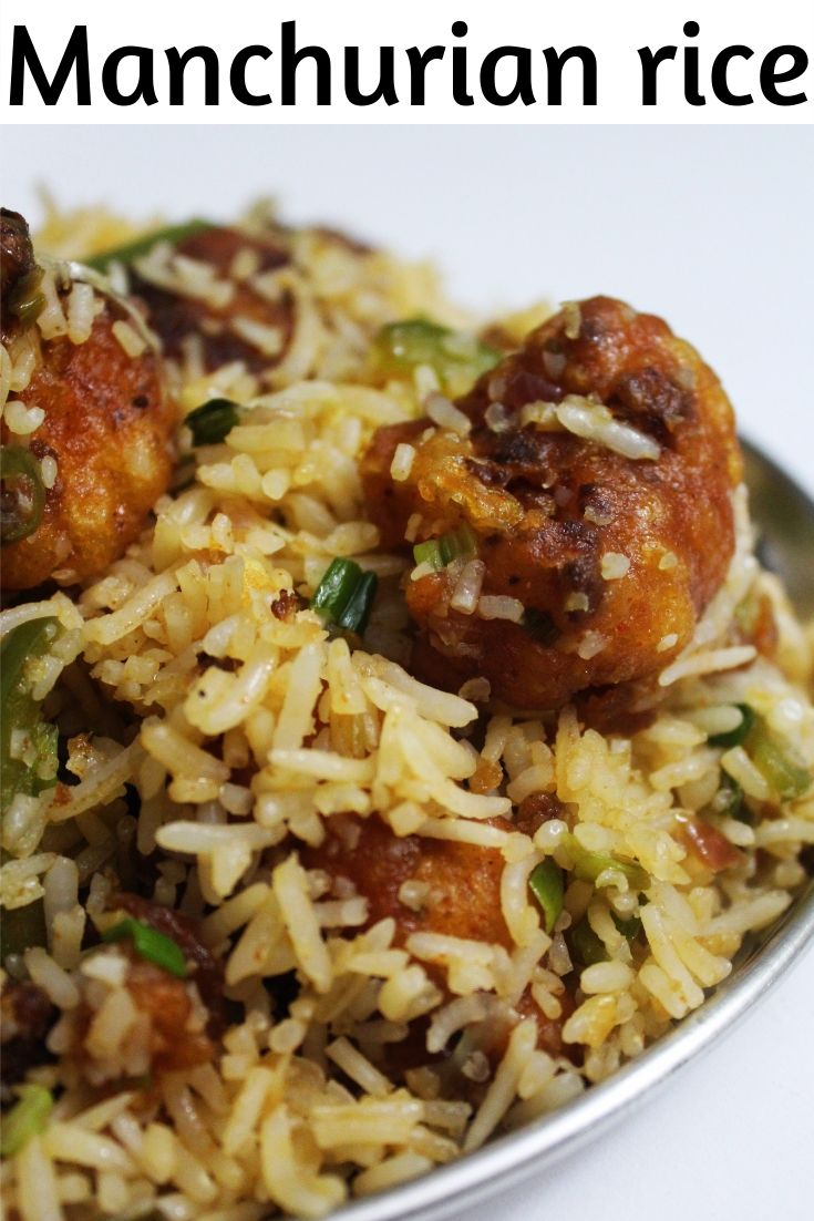 gobi manchurian rice