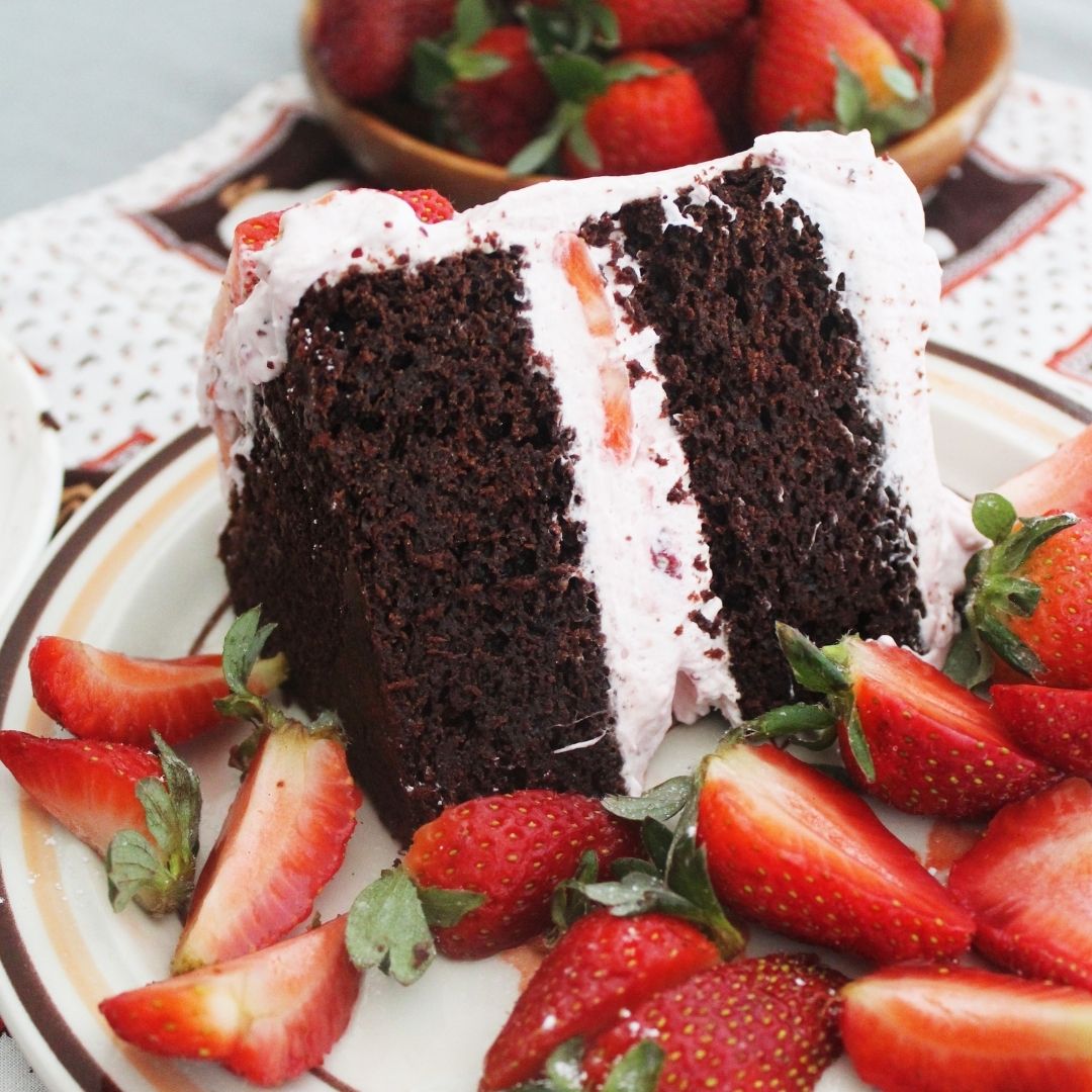 chocolatestrawberrycake